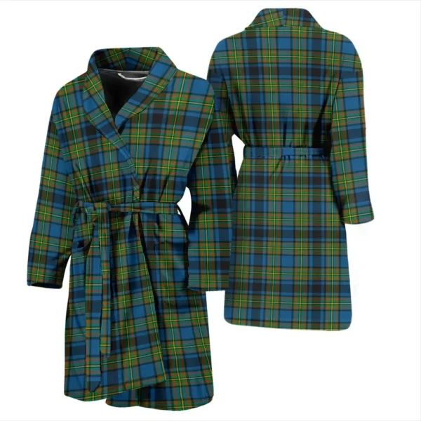 ScotClans Gillies Ancient Bathrobe, Men Tartan Plaid Bathrobe - Image 3