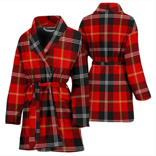 ScotClans Marjoribanks Bathrobe, Women Tartan Plaid Bathrobe - Image 2