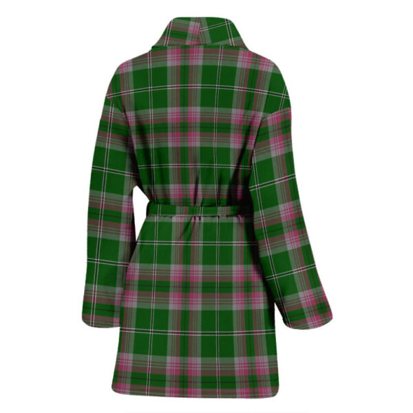 ScotClans Gray Hunting Bathrobe, Women Tartan Plaid Bathrobe - Image 2