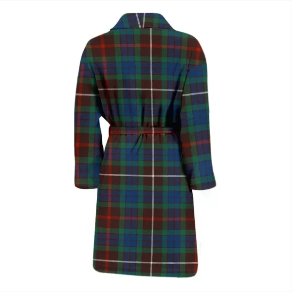 ScotClans Fraser Hunting Ancient Bathrobe, Men Tartan Plaid Bathrobe - Image 2