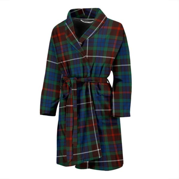 ScotClans Fraser Hunting Ancient Bathrobe, Men Tartan Plaid Bathrobe