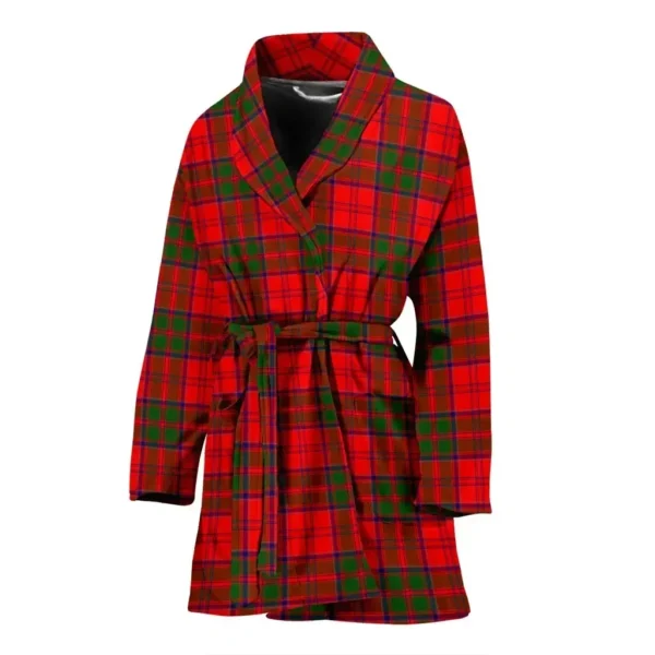 ScotClans Grant Modern Bathrobe, Women Tartan Plaid Bathrobe