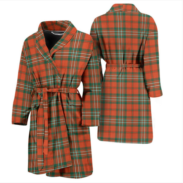 ScotClans Scott Ancient Bathrobe, Men Tartan Plaid Bathrobe - Image 3