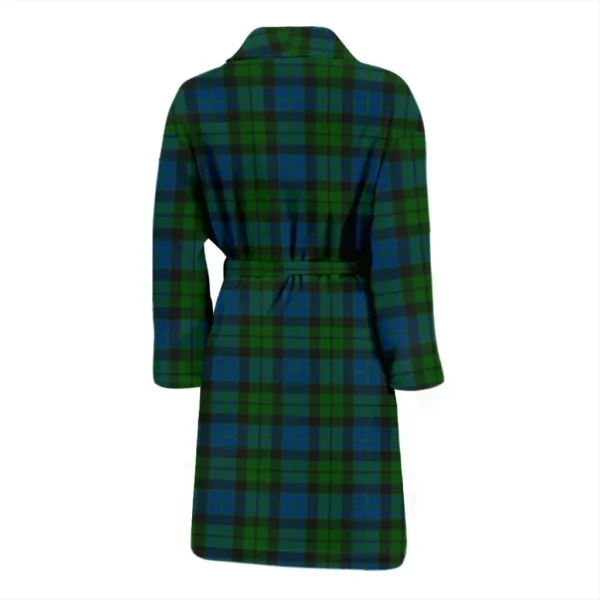 ScotClans MacKay Modern Bathrobe, Men Tartan Plaid Bathrobe - Image 2