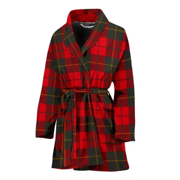 ScotClans Wallace Weathered Bathrobe, Women Tartan Plaid Bathrobe