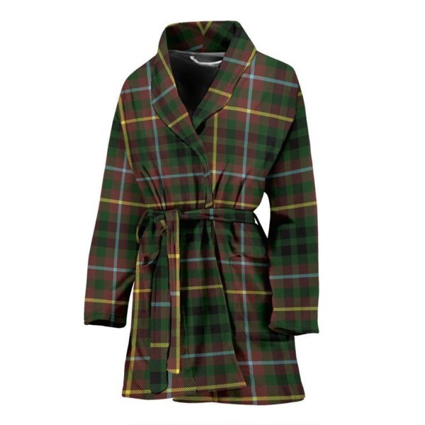 ScotClans Buchanan Hunting Bathrobe, Women Tartan Plaid Bathrobe