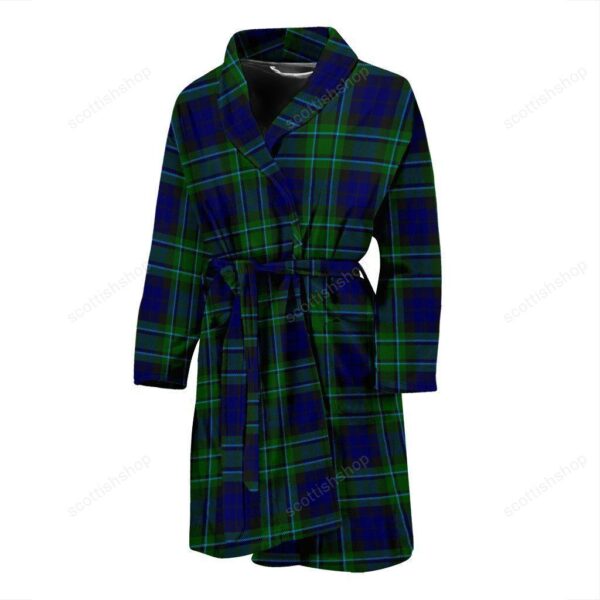 ScotClans MacCallum Modern Bathrobe, Men Tartan Plaid Bathrobe