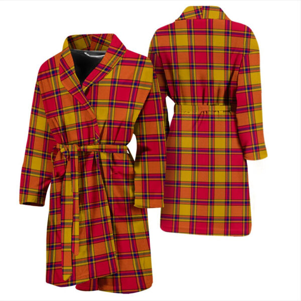 ScotClans Scrymgeour Bathrobe, Men Tartan Plaid Bathrobe - Image 3