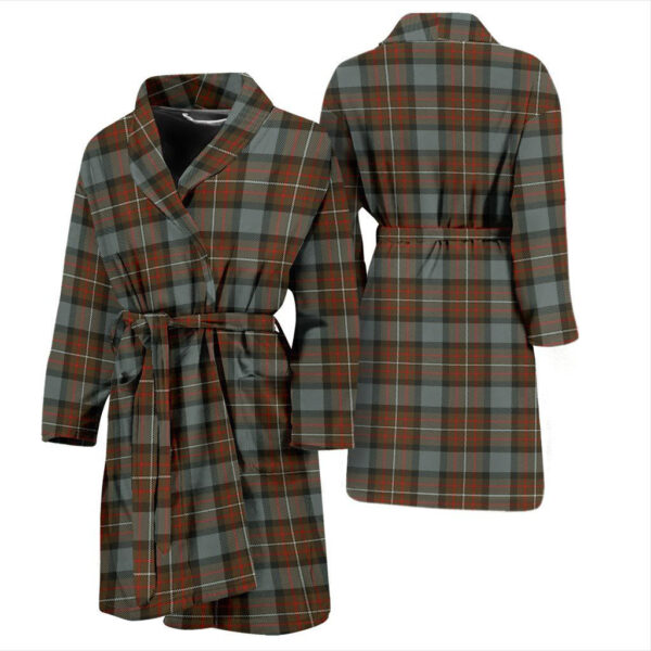 ScotClans Fergusson Weathered Bathrobe, Men Tartan Plaid Bathrobe - Image 3