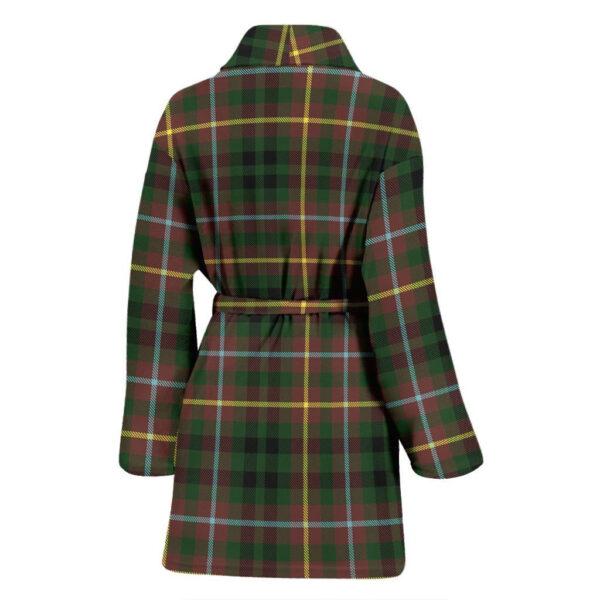 ScotClans Buchanan Hunting Bathrobe, Women Tartan Plaid Bathrobe - Image 2