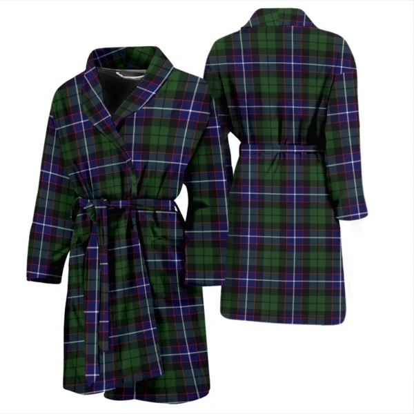 ScotClans Galbraith Modern Bathrobe, Men Tartan Plaid Bathrobe - Image 3