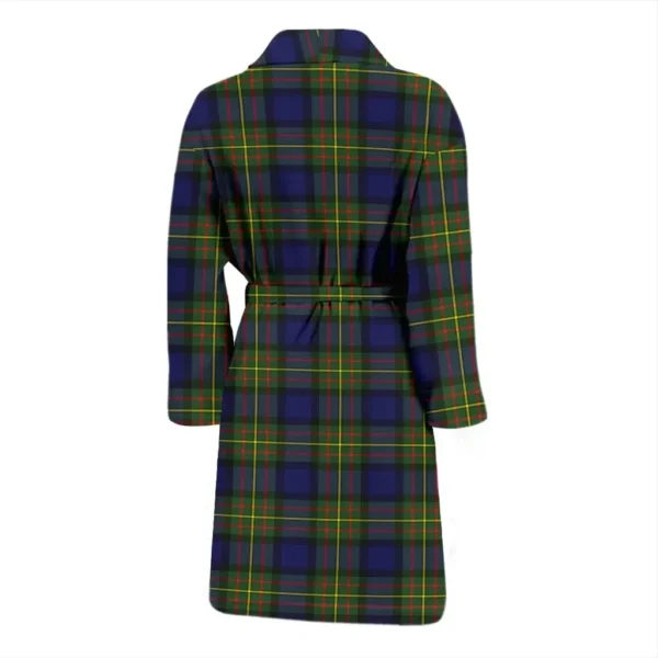 ScotClans MacLaren Modern Bathrobe, Men Tartan Plaid Bathrobe - Image 2