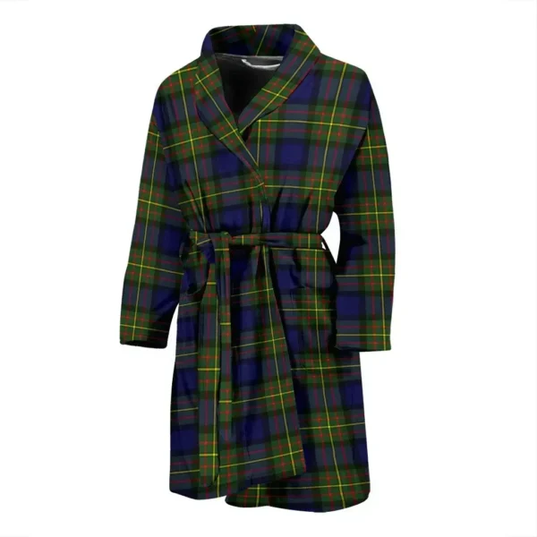 ScotClans MacLaren Modern Bathrobe, Men Tartan Plaid Bathrobe