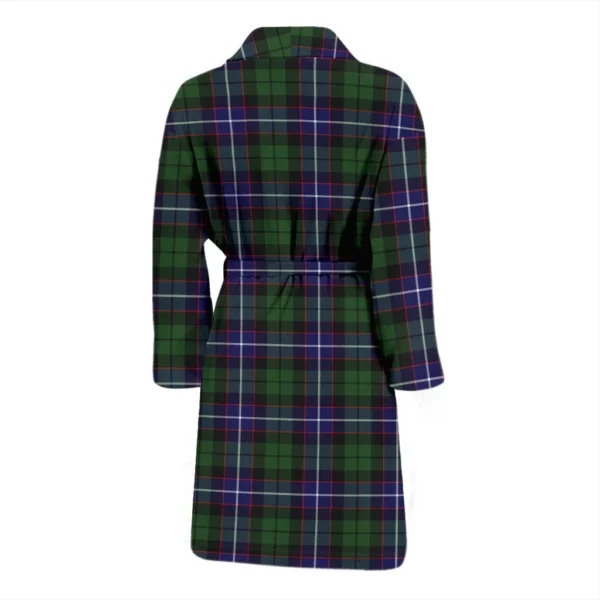 ScotClans Galbraith Modern Bathrobe, Men Tartan Plaid Bathrobe - Image 2