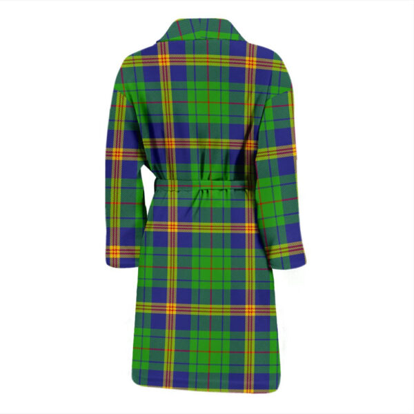 ScotClans New Mexico Bathrobe, Men Tartan Plaid Bathrobe - Image 2