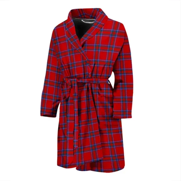 ScotClans Inverness District Bathrobe, Men Tartan Plaid Bathrobe