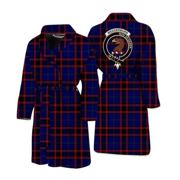 ScotClans Wedderburn Men Bathrobe - Wedderburn Bathrobe Badge