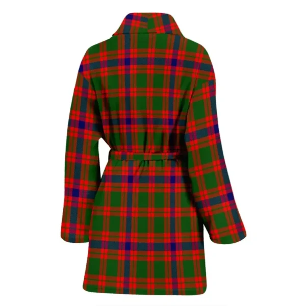 ScotClans Skene modern Tartan Women Bathrobe - Image 2