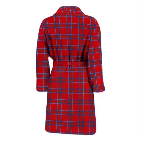 ScotClans Inverness District Bathrobe, Men Tartan Plaid Bathrobe - Image 2