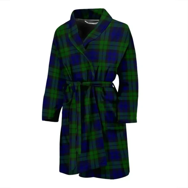 ScotClans Campbell Modern Bathrobe, Men Tartan Plaid Bathrobe