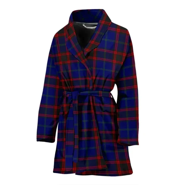 ScotClans Home Modern Bathrobe, Women Tartan Plaid Bathrobe