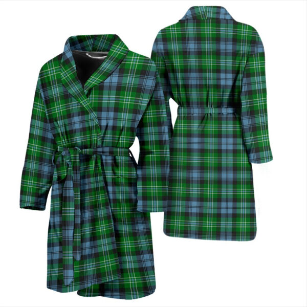 ScotClans Arbuthnot Ancient Bathrobe, Men Tartan Plaid Bathrobe - Image 3