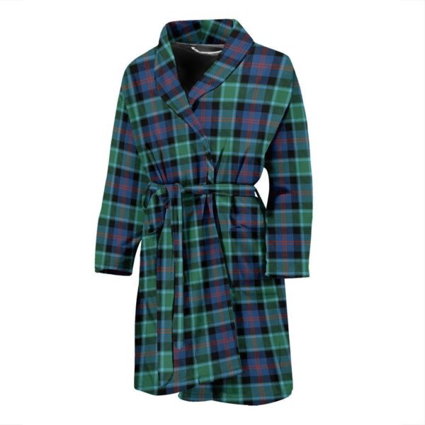 ScotClans MacTaggart Ancient Bathrobe, Men Tartan Plaid Bathrobe