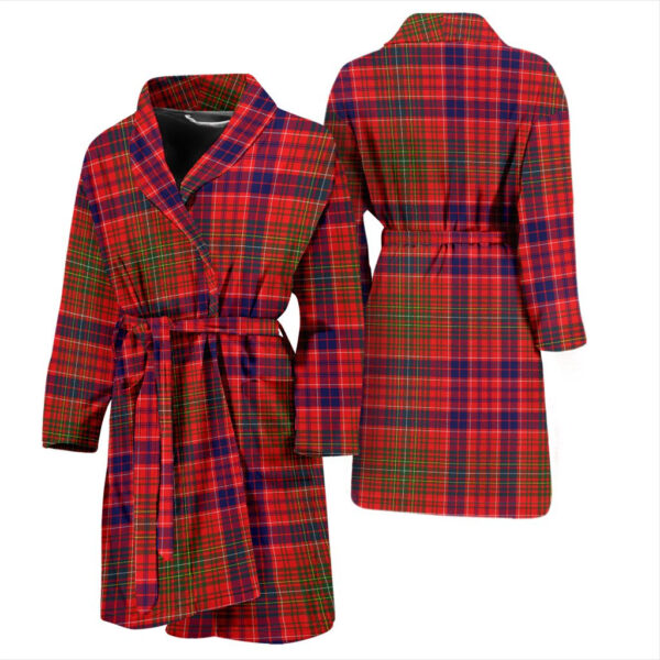 ScotClans Lumsden Modern Bathrobe, Men Tartan Plaid Bathrobe - Image 3