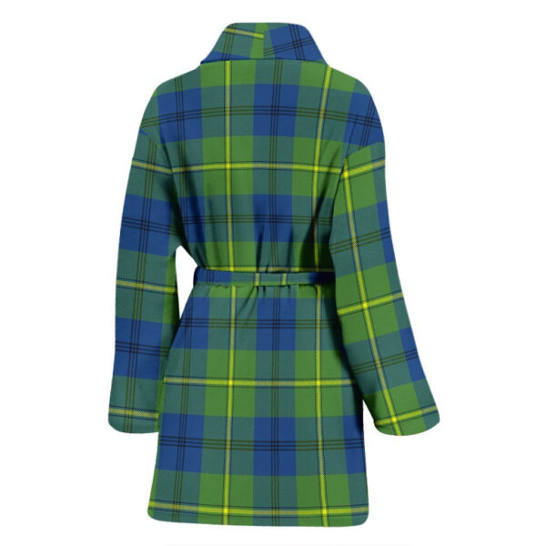 ScotClans Johnston Ancient Bathrobe, Women Tartan Plaid Bathrobe - Image 2