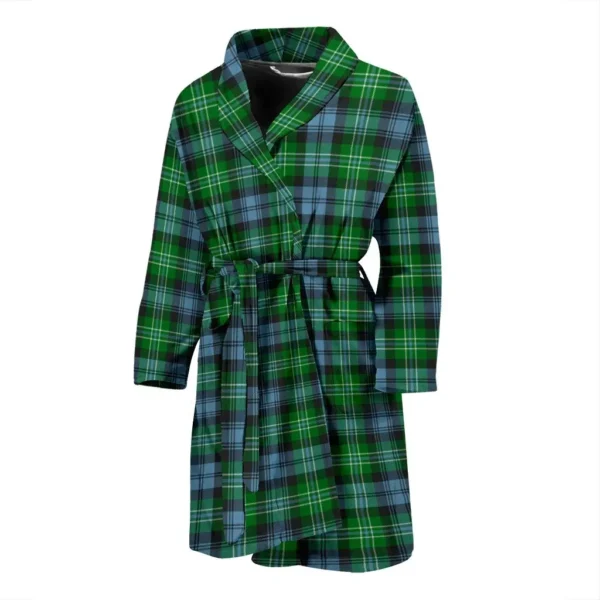 ScotClans Arbuthnot Ancient Bathrobe, Men Tartan Plaid Bathrobe