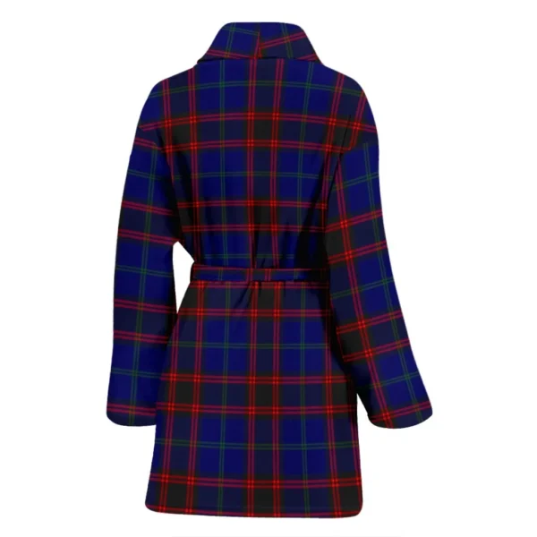 ScotClans Home Modern Bathrobe, Women Tartan Plaid Bathrobe - Image 2