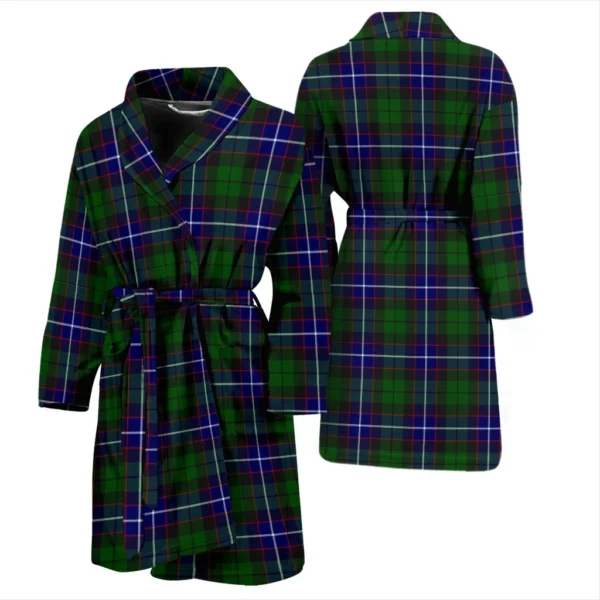 ScotClans Russell Modern Bathrobe, Men Tartan Plaid Bathrobe - Image 3