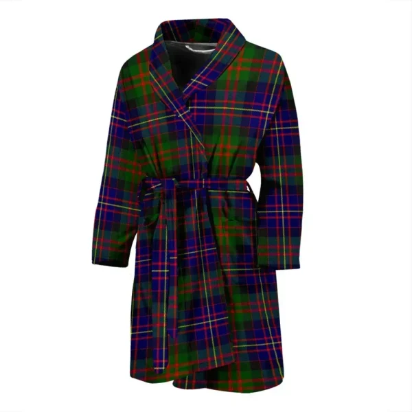 ScotClans Cameron Of Erracht Modern Bathrobe, Men Tartan Plaid Bathrobe