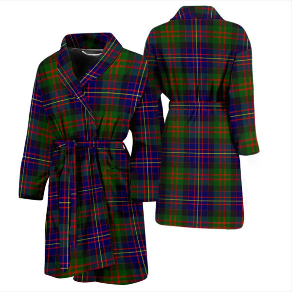 ScotClans Cameron Of Erracht Modern Bathrobe, Men Tartan Plaid Bathrobe - Image 3