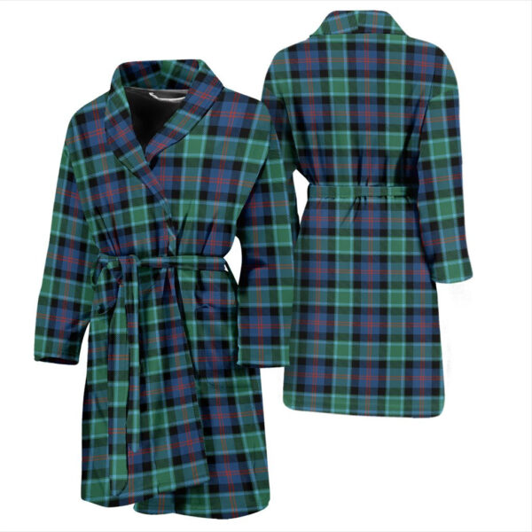 ScotClans MacTaggart Ancient Bathrobe, Men Tartan Plaid Bathrobe - Image 3