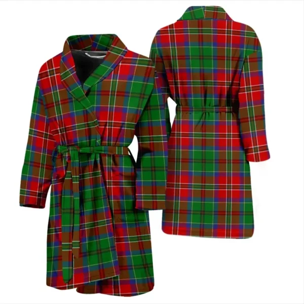 ScotClans McCulloch Bathrobe, Men Tartan Plaid Bathrobe - Image 3