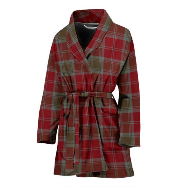 ScotClans Lindsay Weathered Bathrobe, Women Tartan Plaid Bathrobe