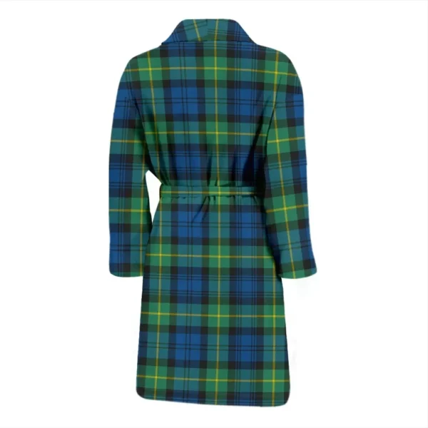 ScotClans Gordon Ancient Bathrobe, Men Tartan Plaid Bathrobe - Image 2