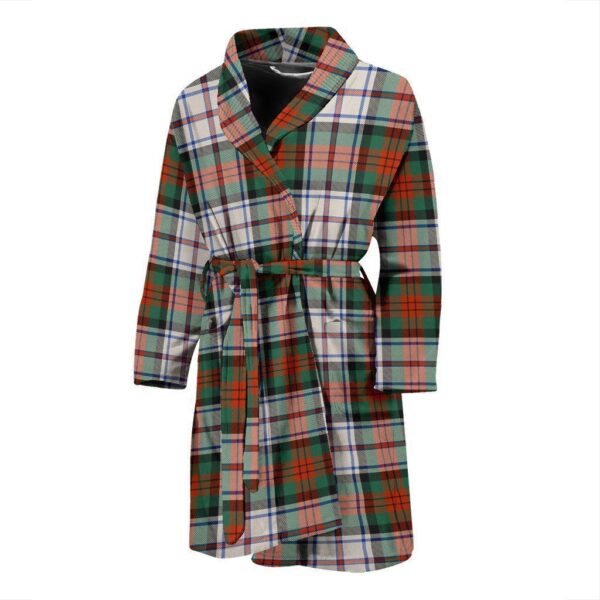 ScotClans MacDuff Dress Ancient Bathrobe, Men Tartan Plaid Bathrobe