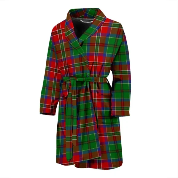 ScotClans McCulloch Bathrobe, Men Tartan Plaid Bathrobe