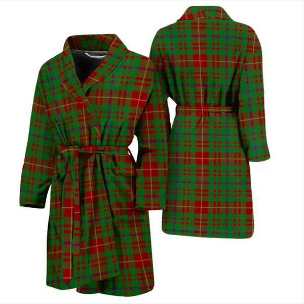 ScotClans Fulton Bathrobe, Men Tartan Plaid Bathrobe - Image 3