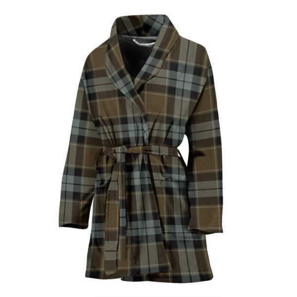 ScotClans Graham Of Menteith Weathered Bathrobe, Women Tartan Plaid Bathrobe