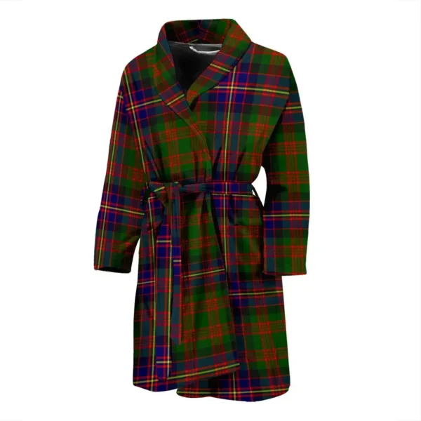 ScotClans Cochrane Modern Bathrobe, Men Tartan Plaid Bathrobe