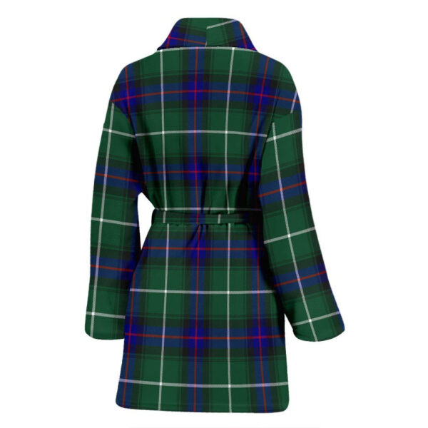 ScotClans MacDonald of the Isles Hunting Modern Bathrobe, Women Tartan Plaid Bathrobe - Image 2