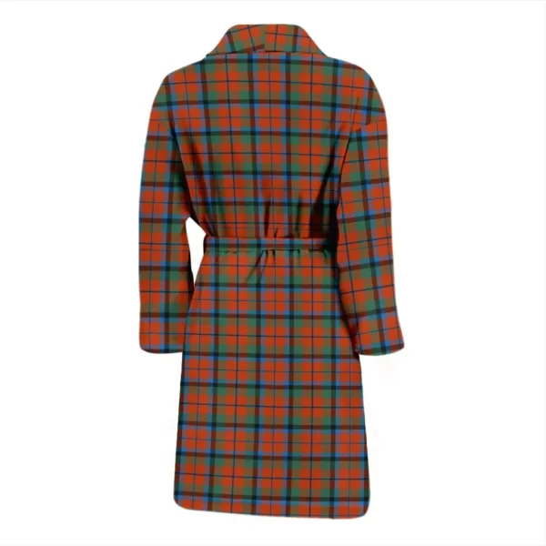 ScotClans MacNaughton Ancient Bathrobe, Men Tartan Plaid Bathrobe - Image 2