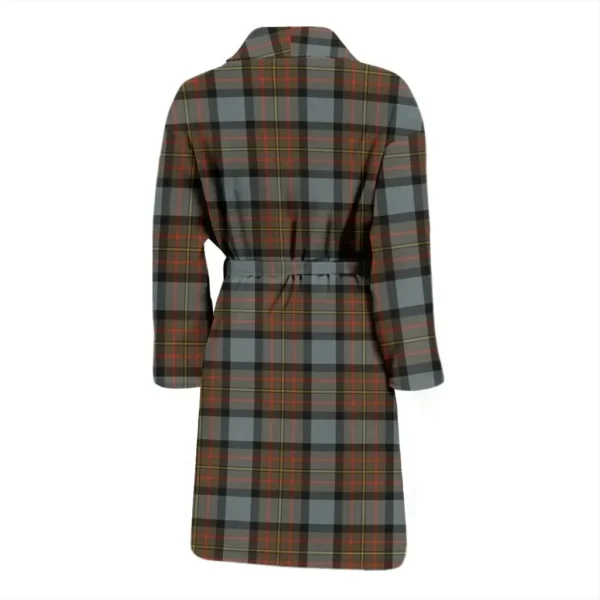 ScotClans MacLaren Weathered Bathrobe, Men Tartan Plaid Bathrobe - Image 2