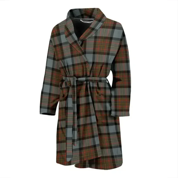 ScotClans MacLaren Weathered Bathrobe, Men Tartan Plaid Bathrobe