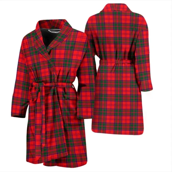 ScotClans Drummond Modern Bathrobe, Men Tartan Plaid Bathrobe - Image 3