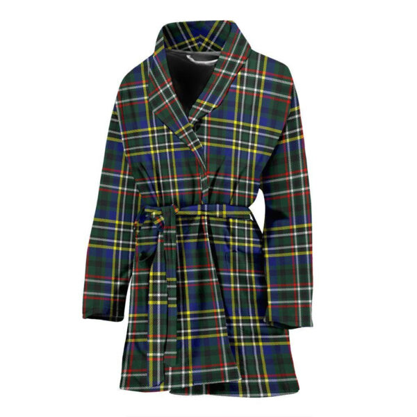 ScotClans Scott Green Modern Bathrobe, Women Tartan Plaid Bathrobe