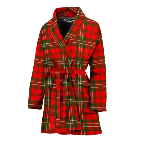 ScotClans Scott Modern Bathrobe, Women Tartan Plaid Bathrobe